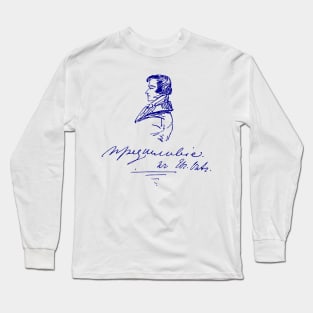 Alexander Pushkin Long Sleeve T-Shirt